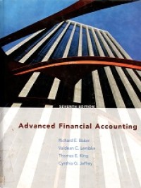 Image of Advanced financial accounting
