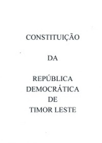 Image of Constituição da república democrática de timor leste (2017)