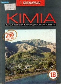 Image of Kimia untuk sekolah menengah umum kelas 1