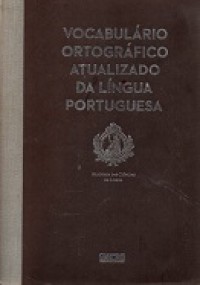 Image of Vocabulário ortográfico atualizado da língua portuguesa (2012)